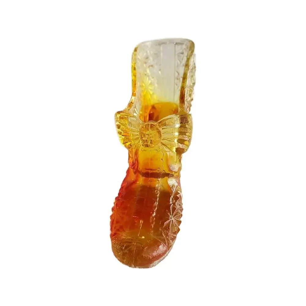 Vintage amberina glass