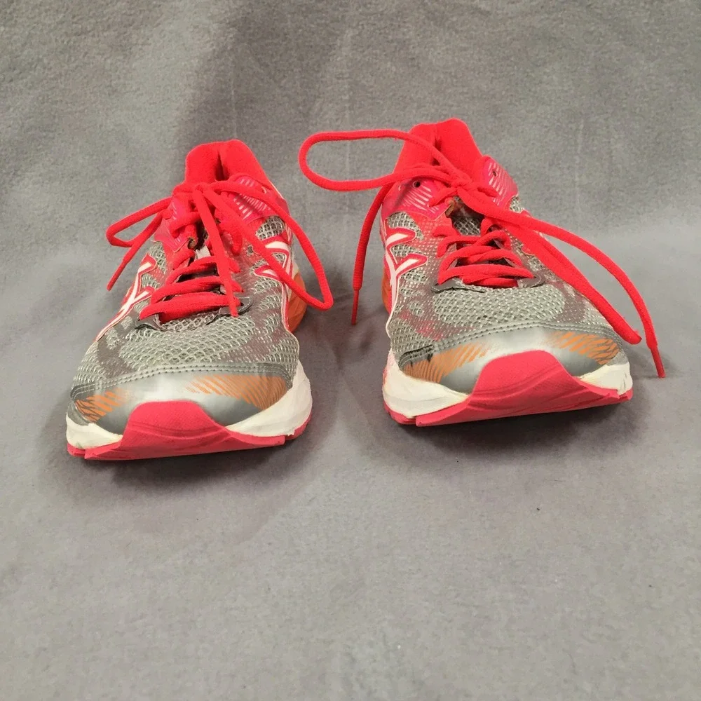 ASICS Gel-Flux 4 Womens Running Shoes Pink‎ Silver Orange T764N Size 9.5