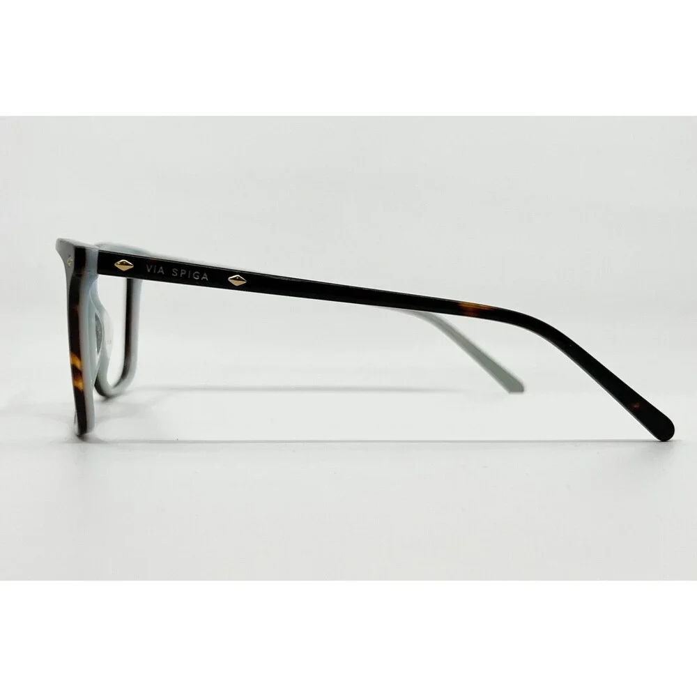 Via Spiga Eyeglasses Frames Womens Brown Tortoise Square 53-16-140