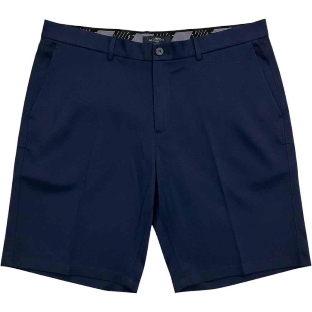 Nike Golf Shorts Mens 42/10 Navy Blue Dri-FIT Flat Front Performance Comfortable