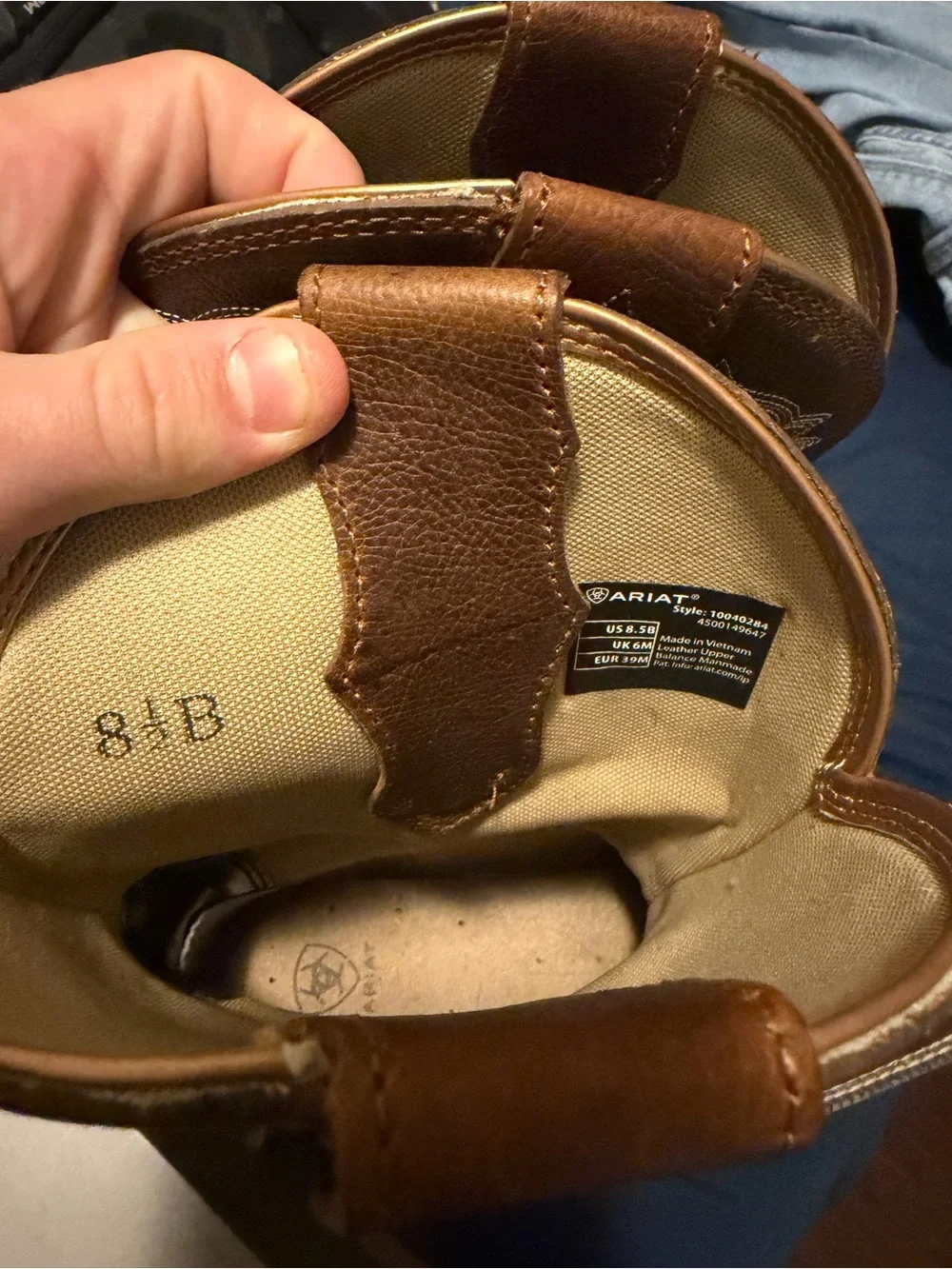 Ariat pull boots