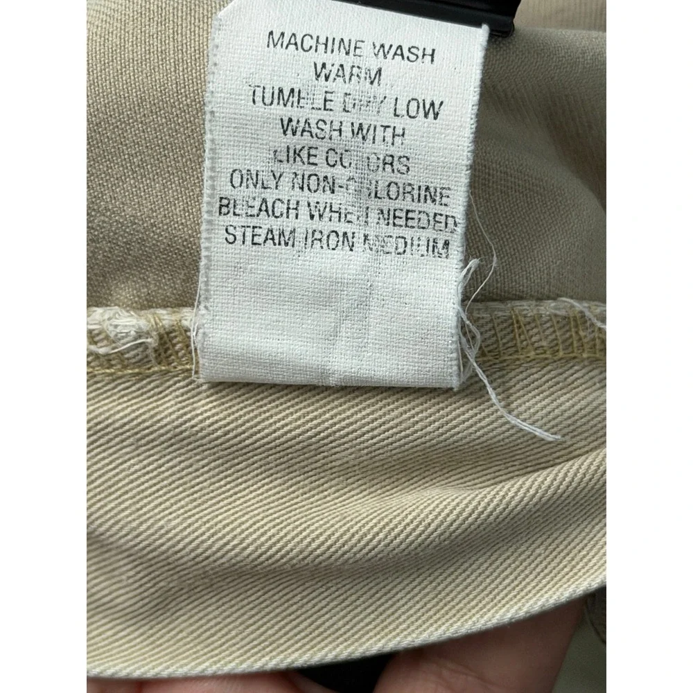 Polo Ralph Lauren Tyler Shorts Mens 38 Khaki Good Pleated Chino Made in USA