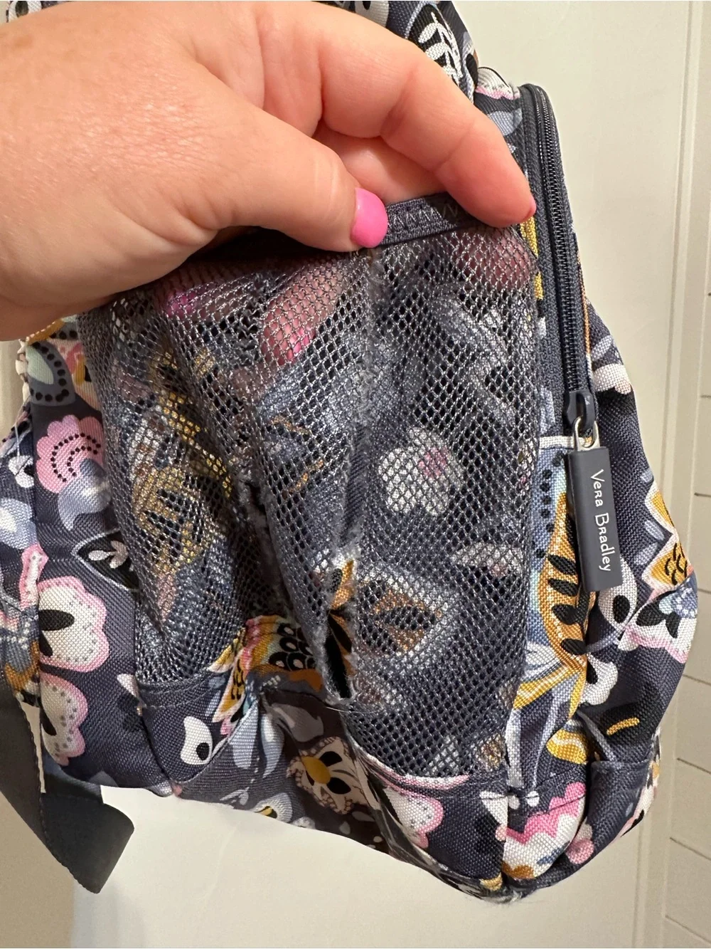 Vera Bradley straps comfortable