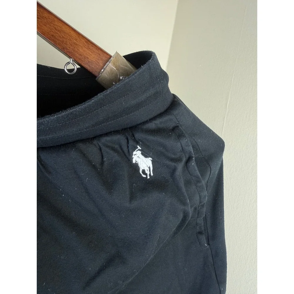 POLO Ralph Lauren Men Sleepwear Black Shorts XL Stretchy Soft Casual Goth Grunge
