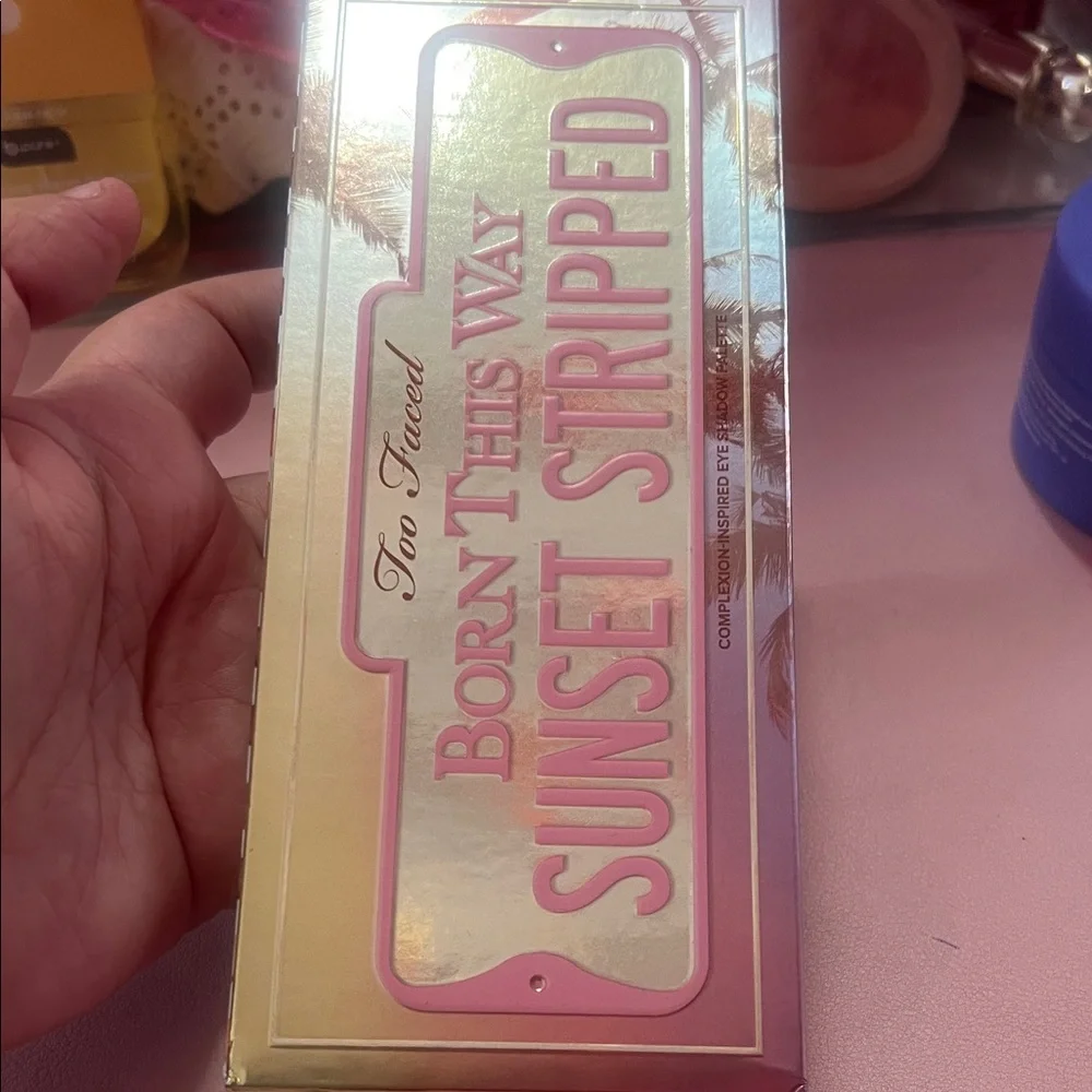 Too Faced Born This Way Sunset Stripped Eyeshadow Palette - Pink/Iridescent