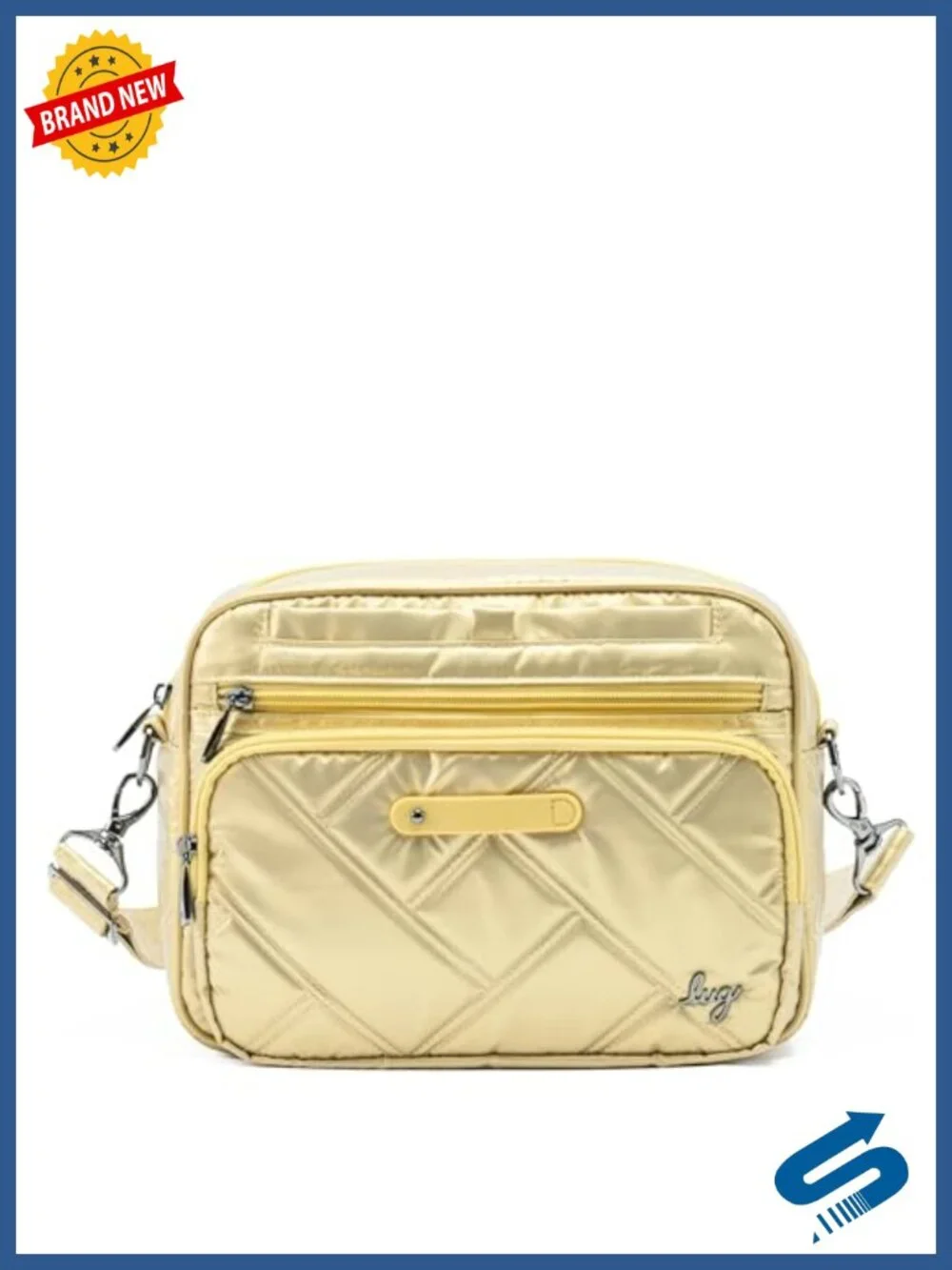 Lug Carousel XL 2 Crossbody Bag - Polyester, Multiple Pockets, RFID