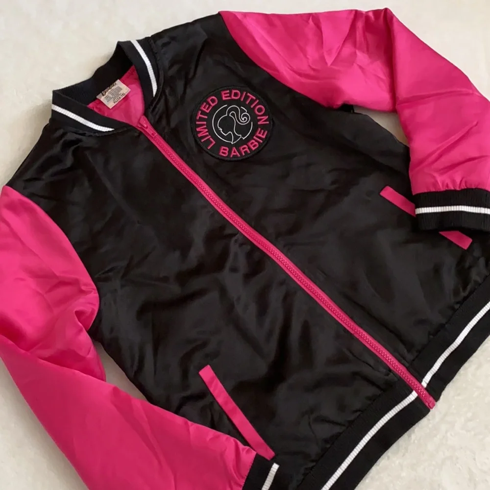 Barbie lining barbiecore zip