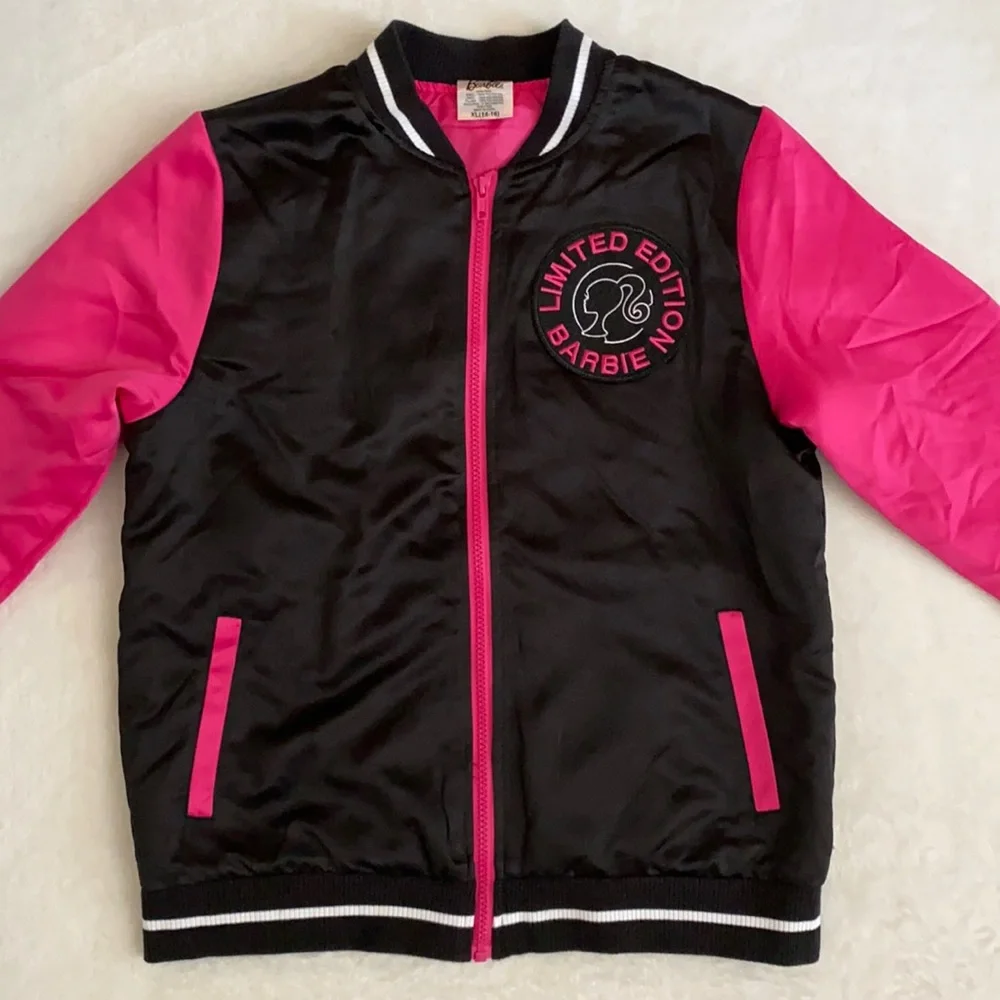 Barbie varsity bomber