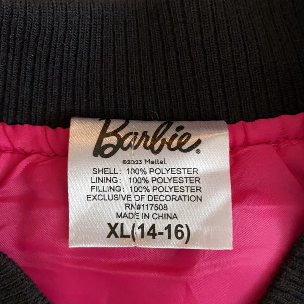 Barbie costume bomber