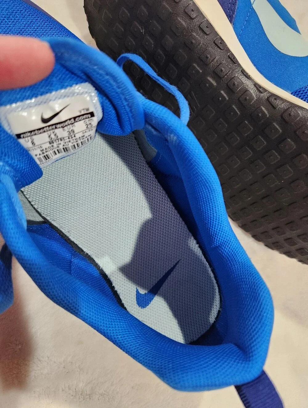 Nike excellent practically