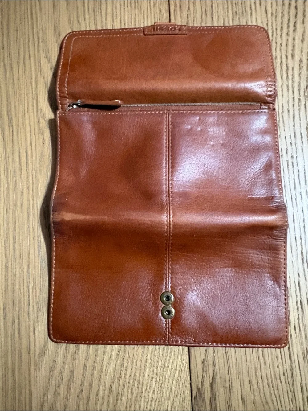 Fossil smooth leather