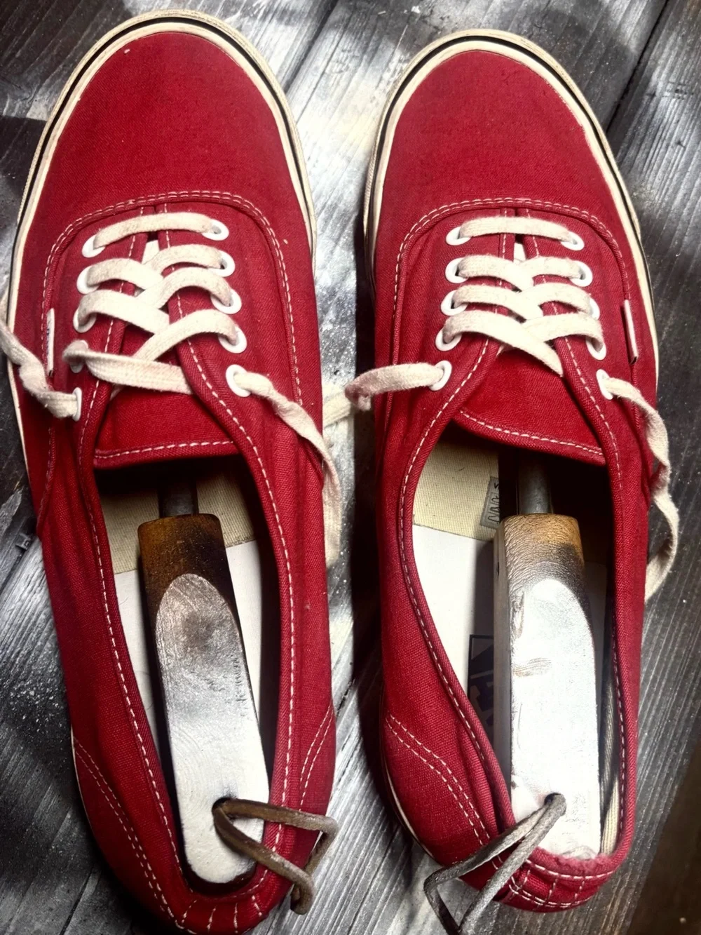 Vans casual red
