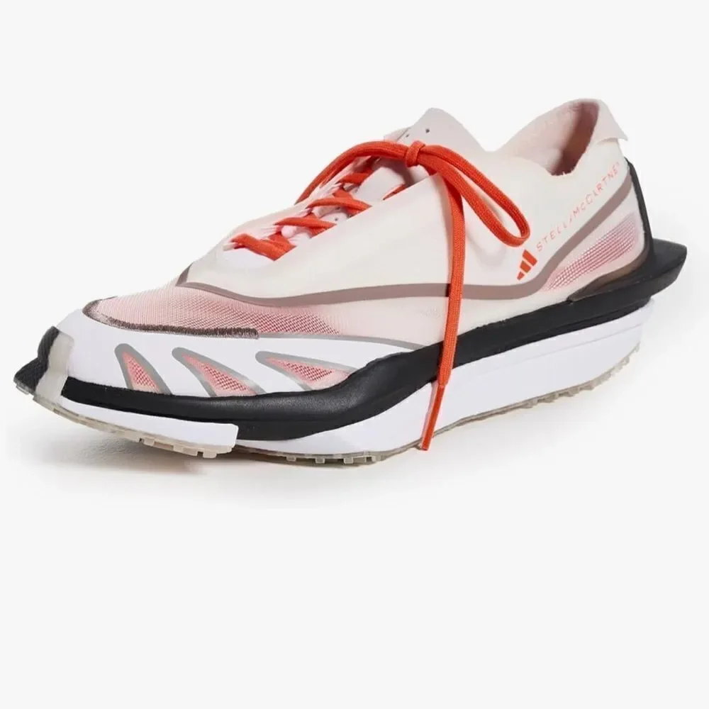 Adidas by Stella McCartney Earthlight 2.0 White Running Sneakers Sz 8