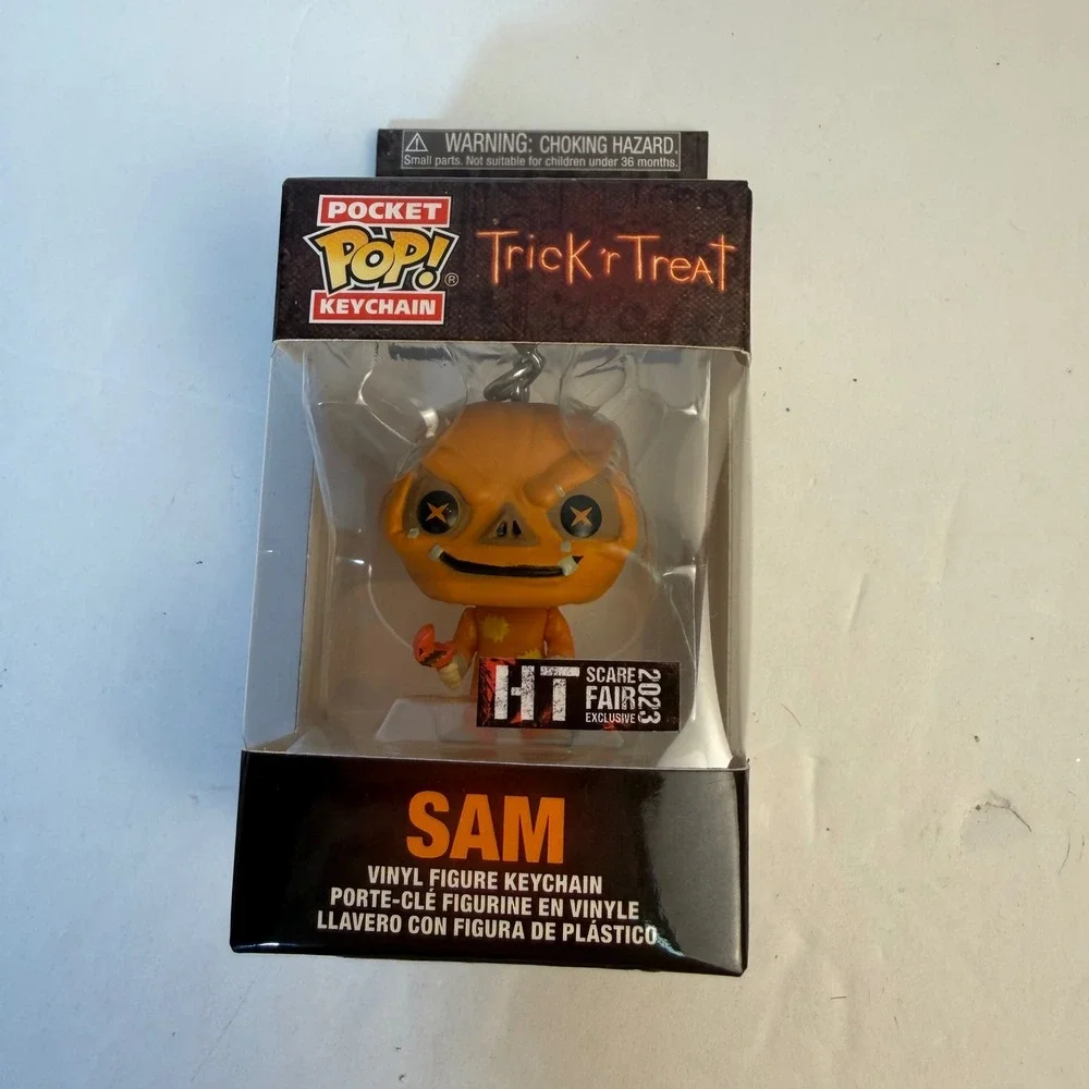 Funko Pocket Pop Trick r Treat Sam Unmasked HT Scare Fair 2023 Exclusive Keycha