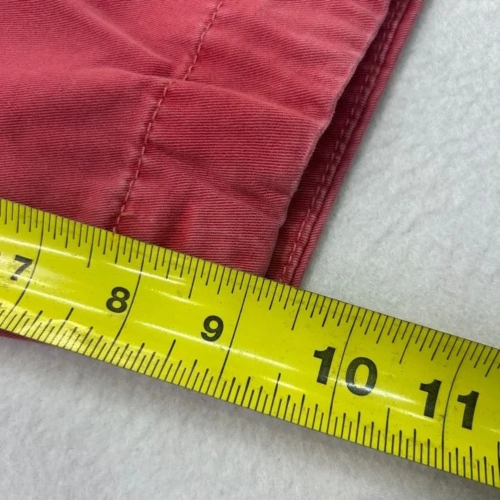 Polo Ralph Lauren Mens Relaxed Fit Chino Shorts Red Cotton Size 36