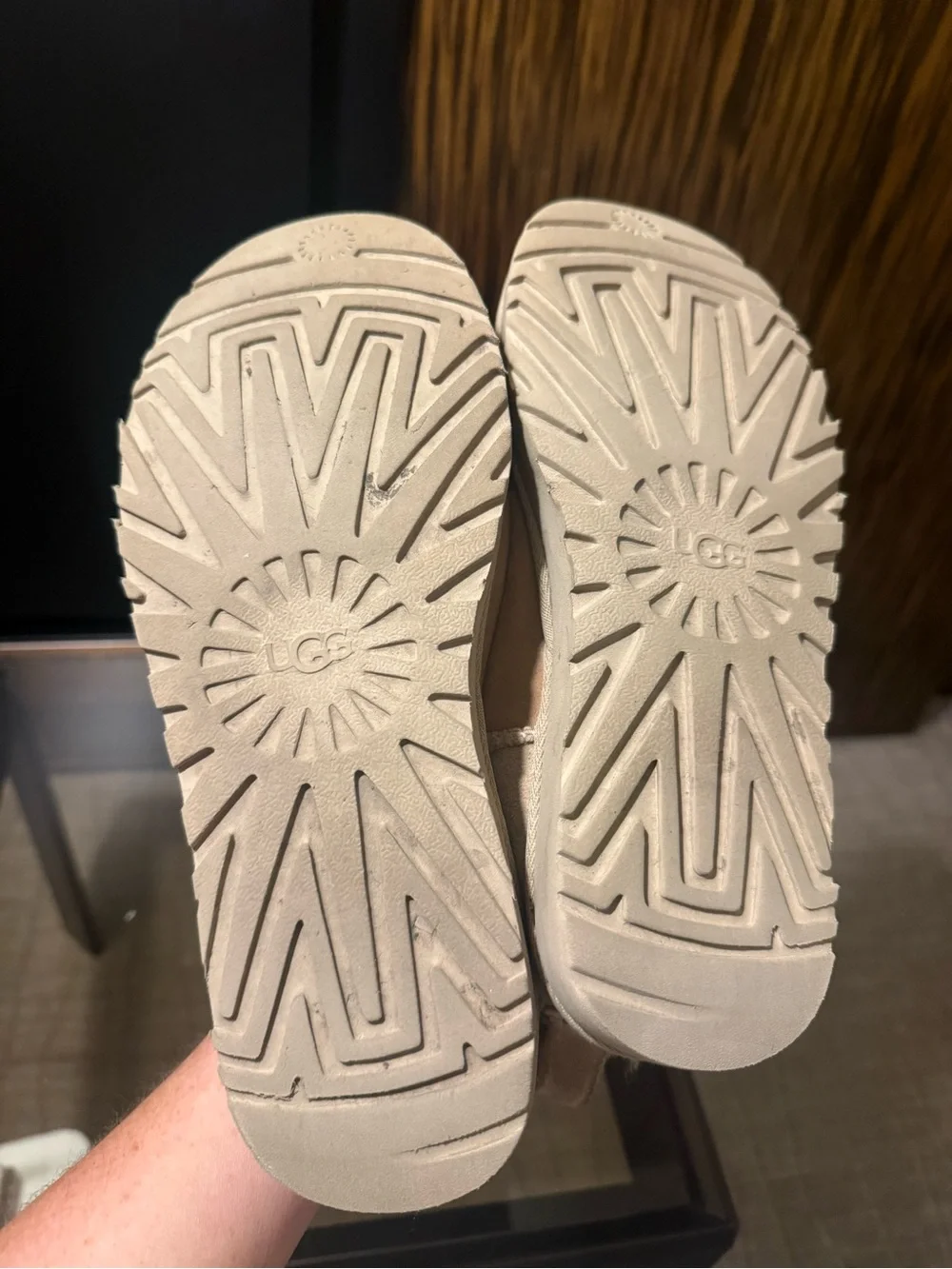 UGG tan suede