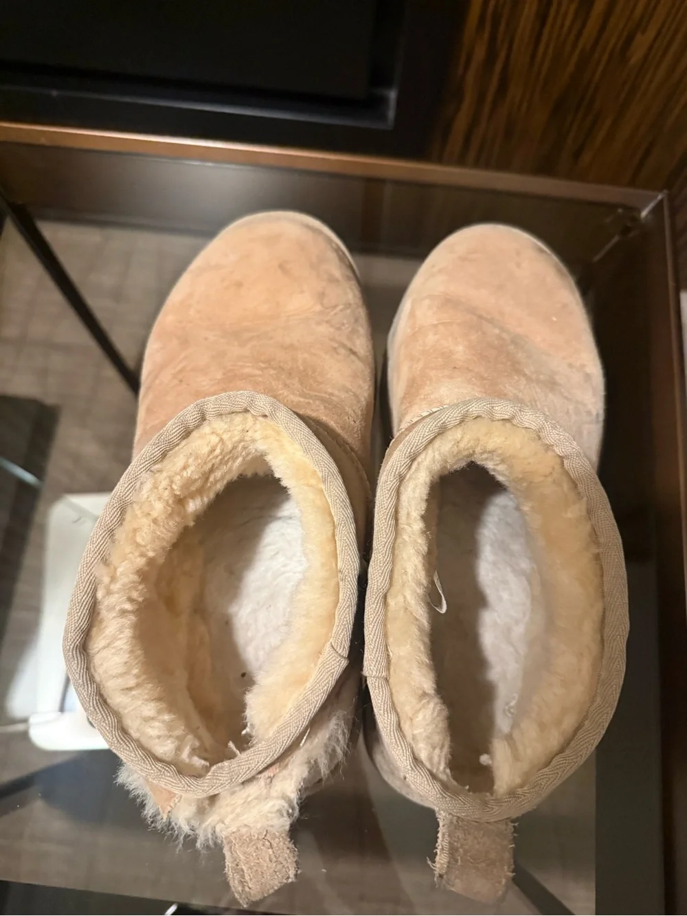 UGG tan suede