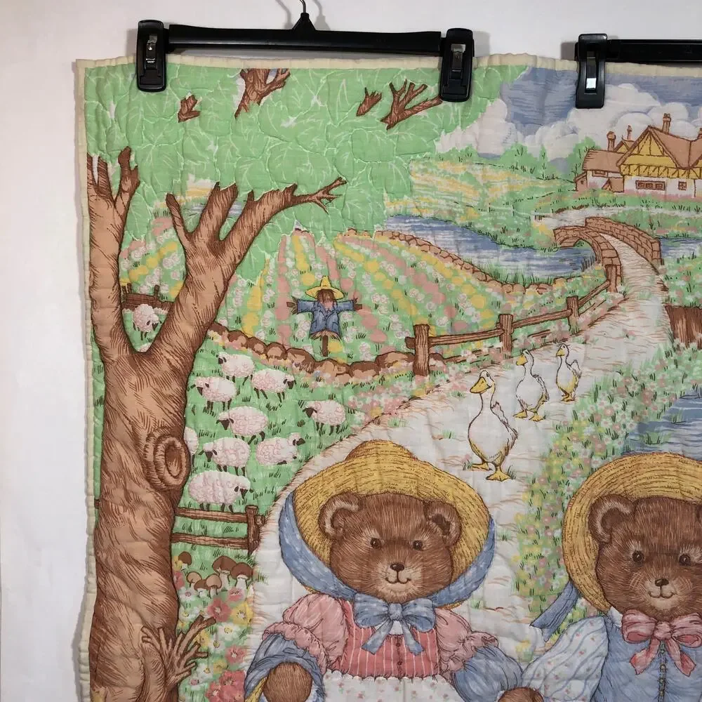 Handmade vintage quilt