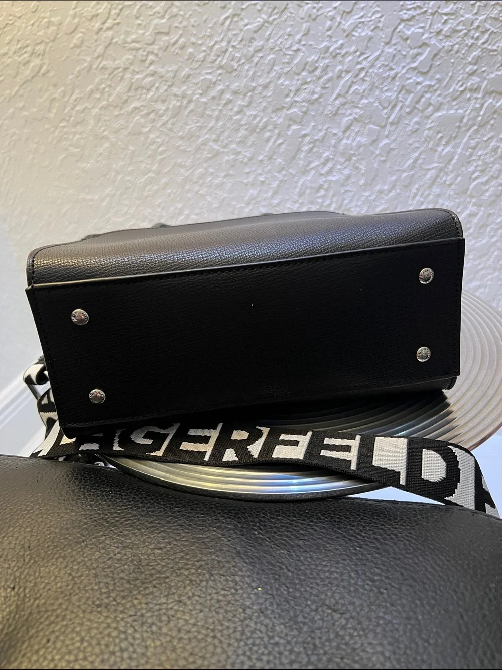 Karl Lagerfeld black tote
