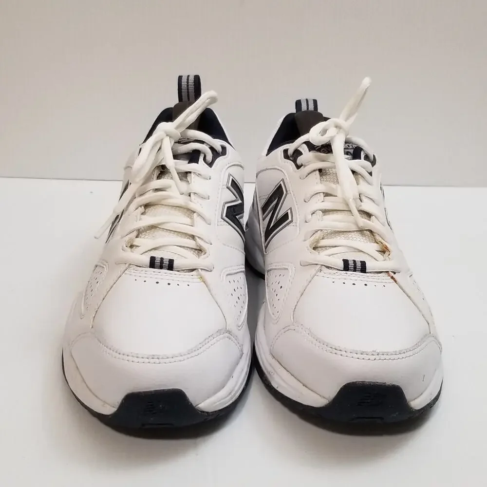 New Balance 623 MX623WN White Navy Blue Gray Sneakers Shoes Mens Size 7.5 D