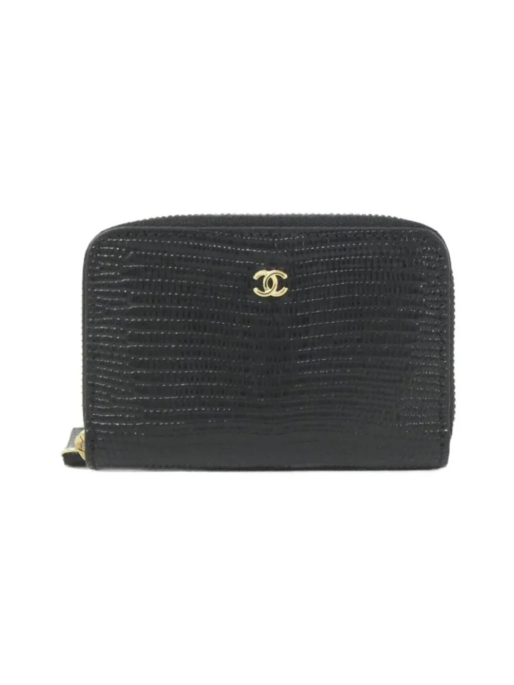 Chanel Coin Case Coin Purse Black
