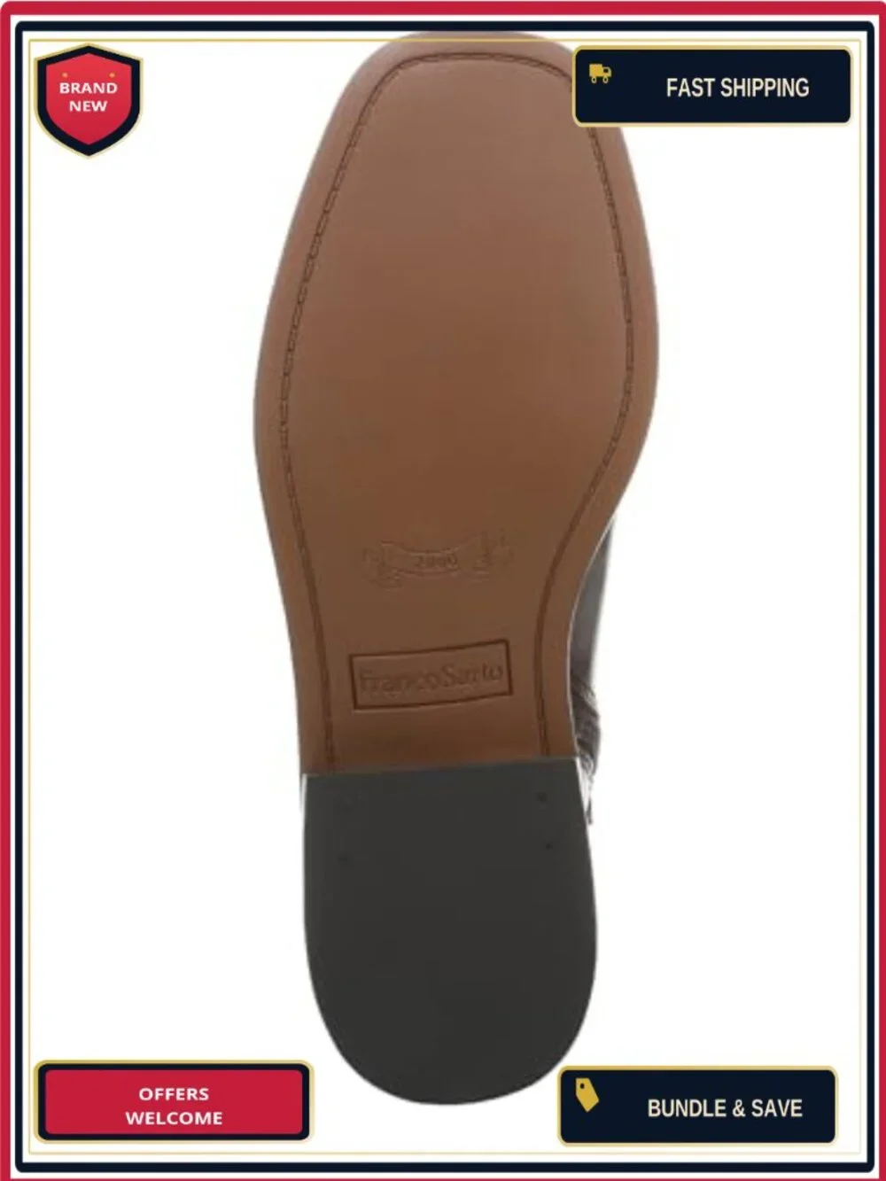 Franco Sarto Women's Ankle Bootie with Side Zipper, Block Heel