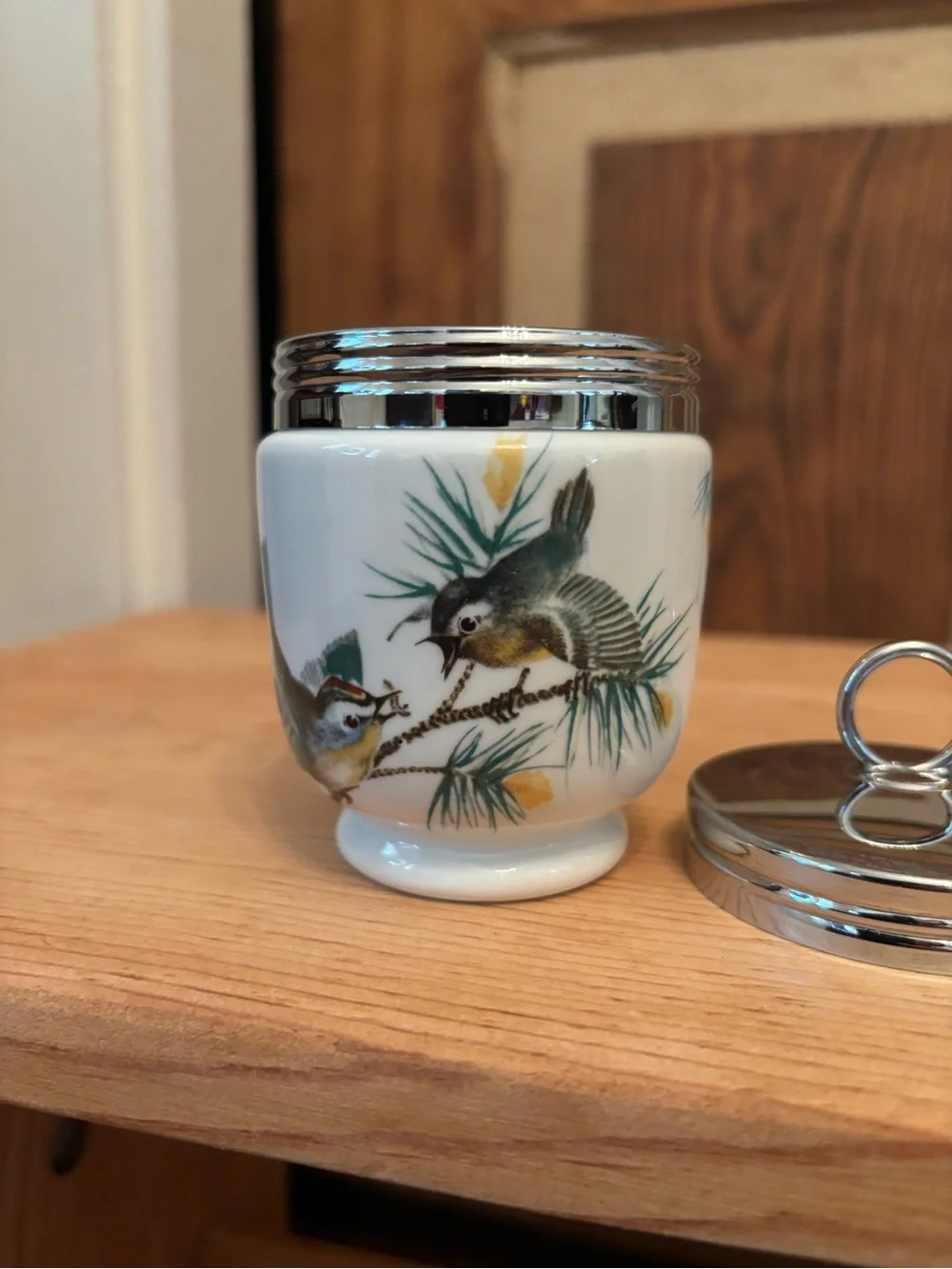 Royal Worcester porcelain egg