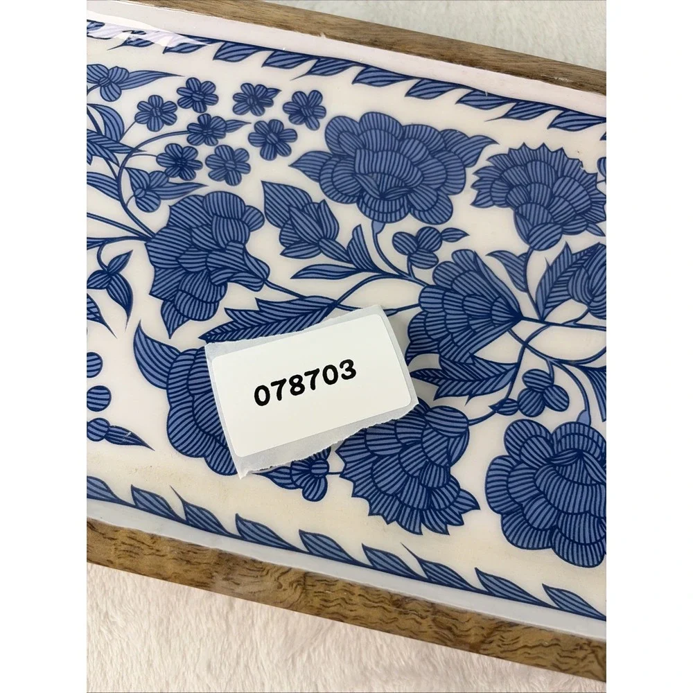 AVA intricate cobalt
