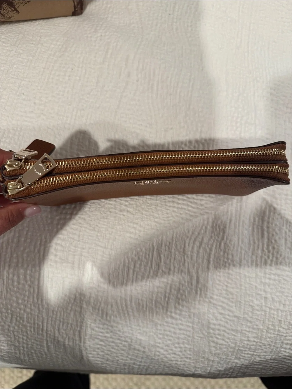 Coach wristlet smooth