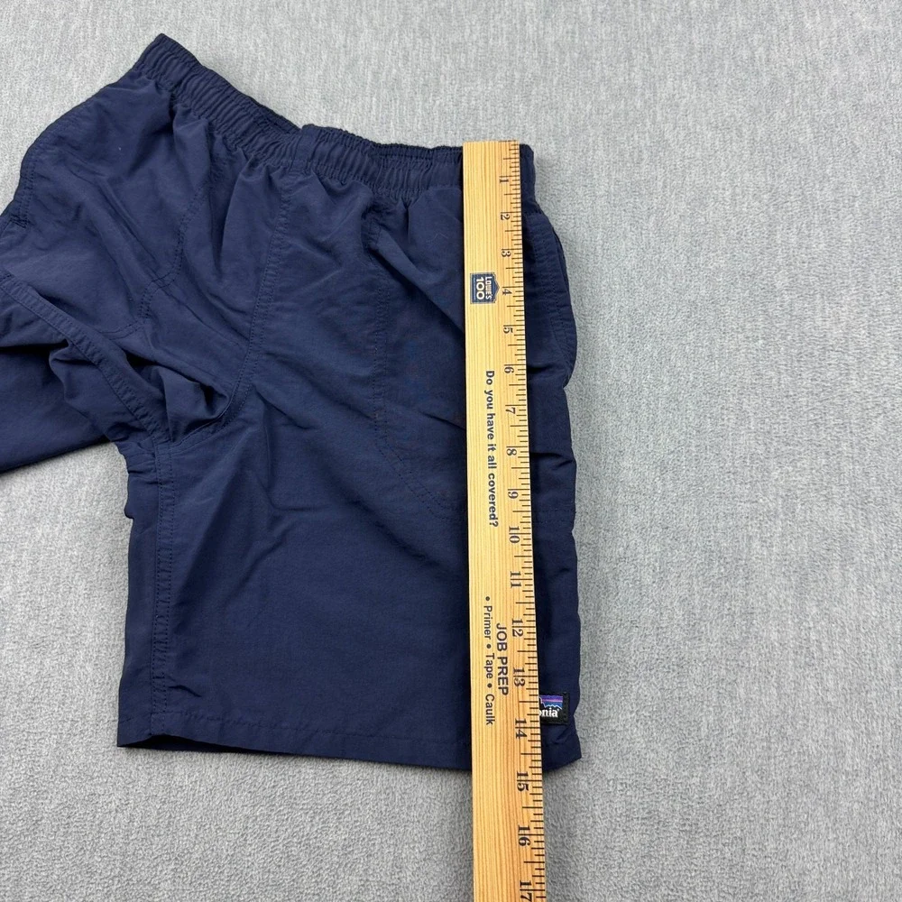Patagonia Shorts Kids Large 12 Blue Baggies Lined Swim Trunks‎ Stretch 67053