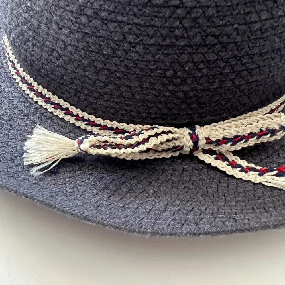 Hat Attack navy woven