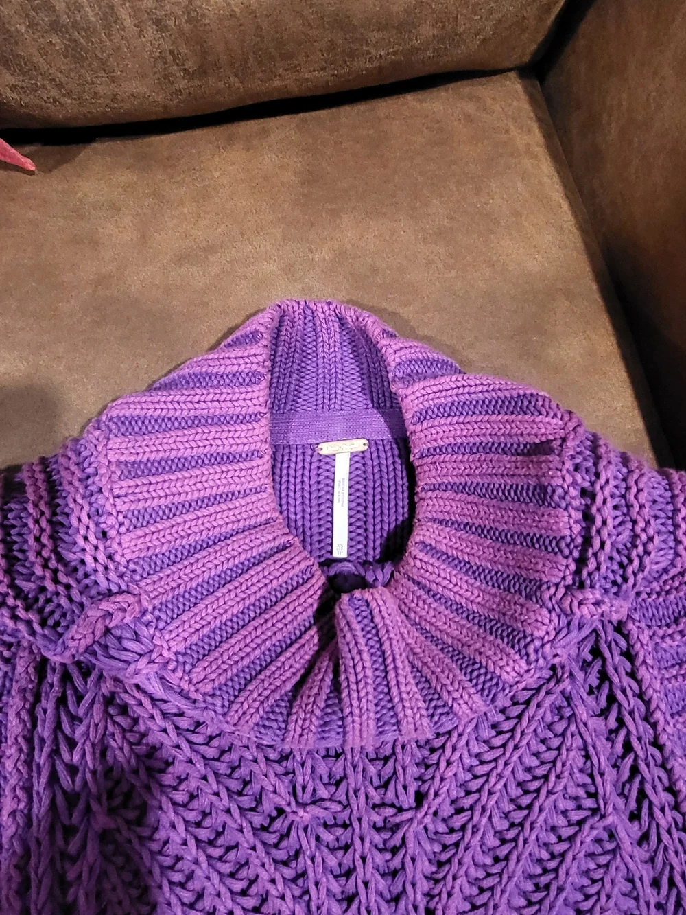 Free People chunky cable