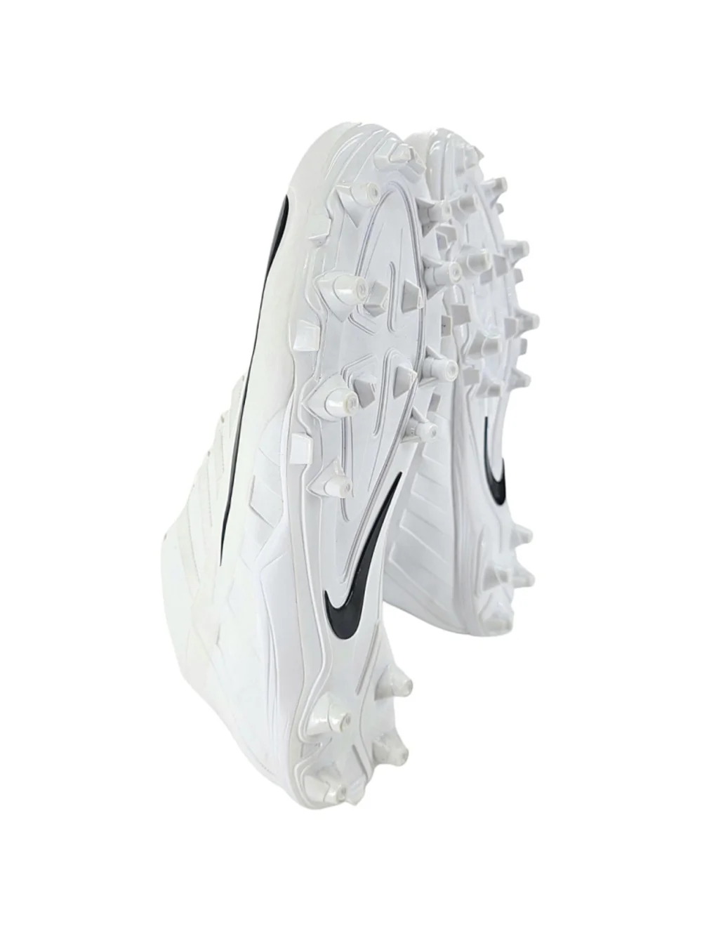 Nike Alpha Huarache 6 Varsity Lacrosse Cleats White Black Men's 14 923427-101