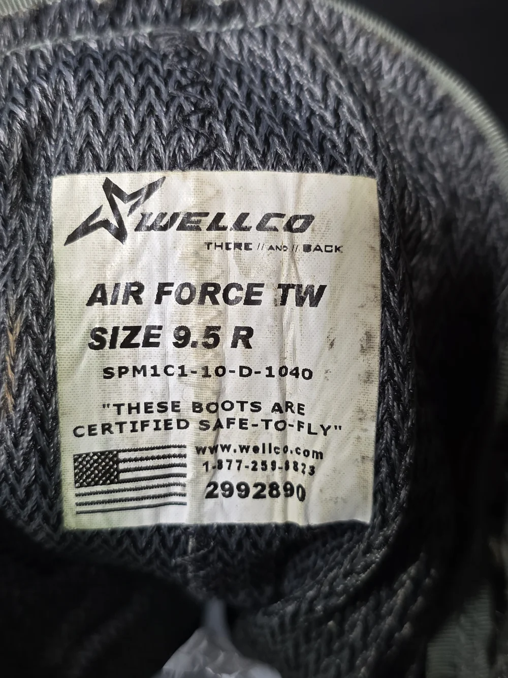 Wellco durable tactical