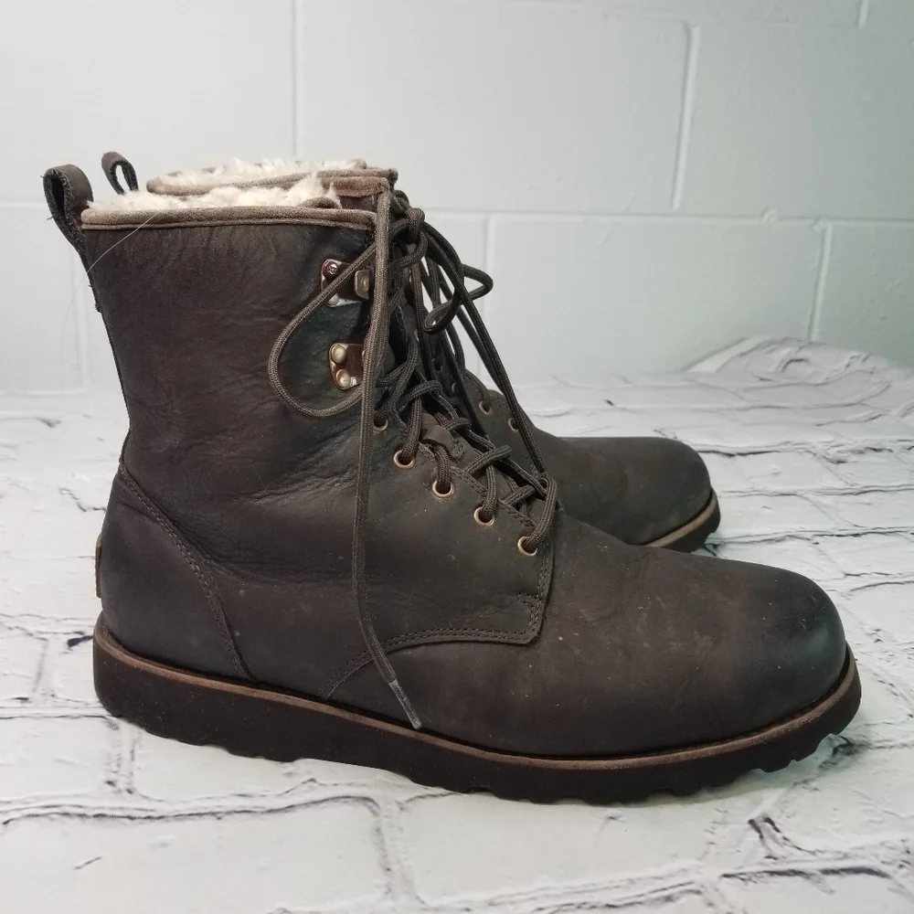 Ugg Hannen TL brown leather boots