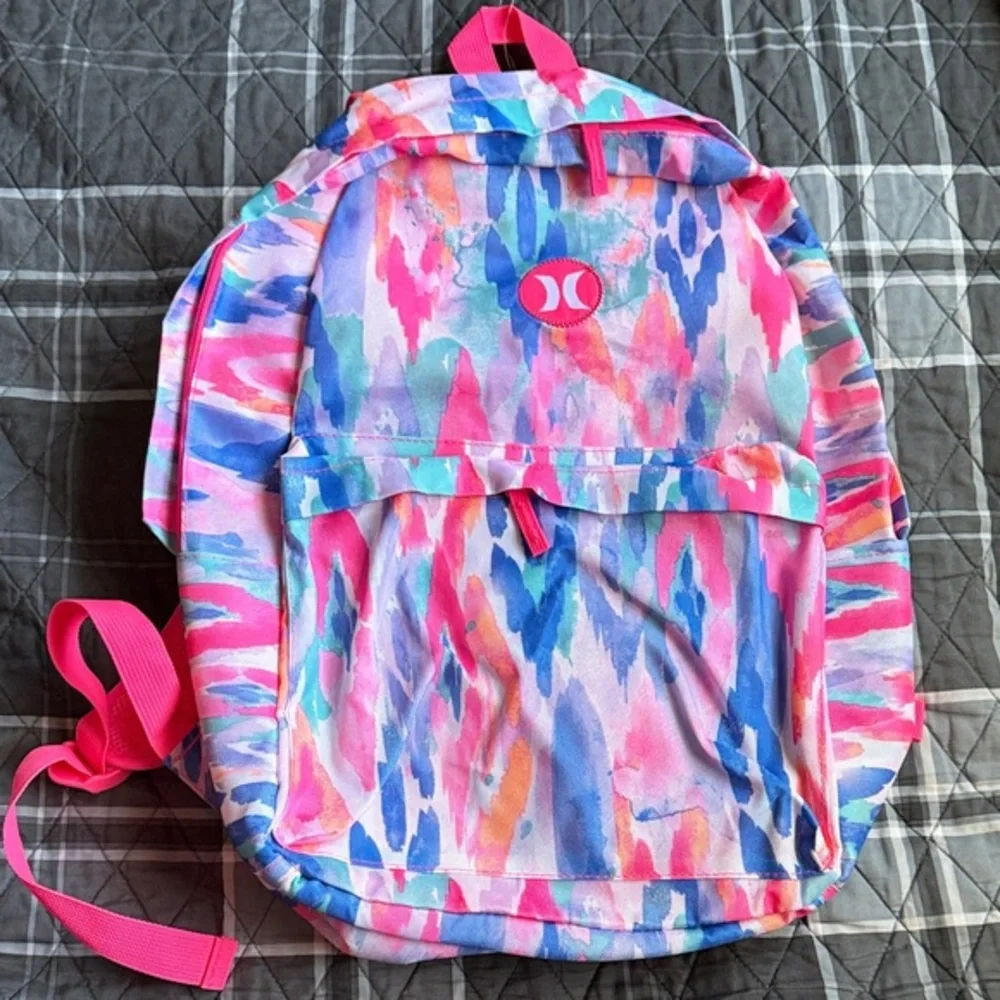 Hurley NWT Ret $40 Colorful Kids Backpack