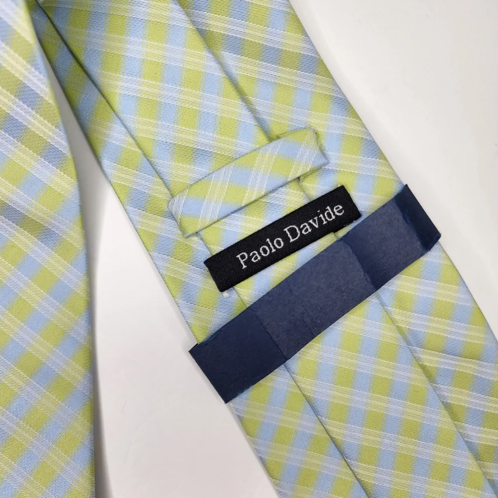 PAOLO DAVIDE paolo plaid greenish