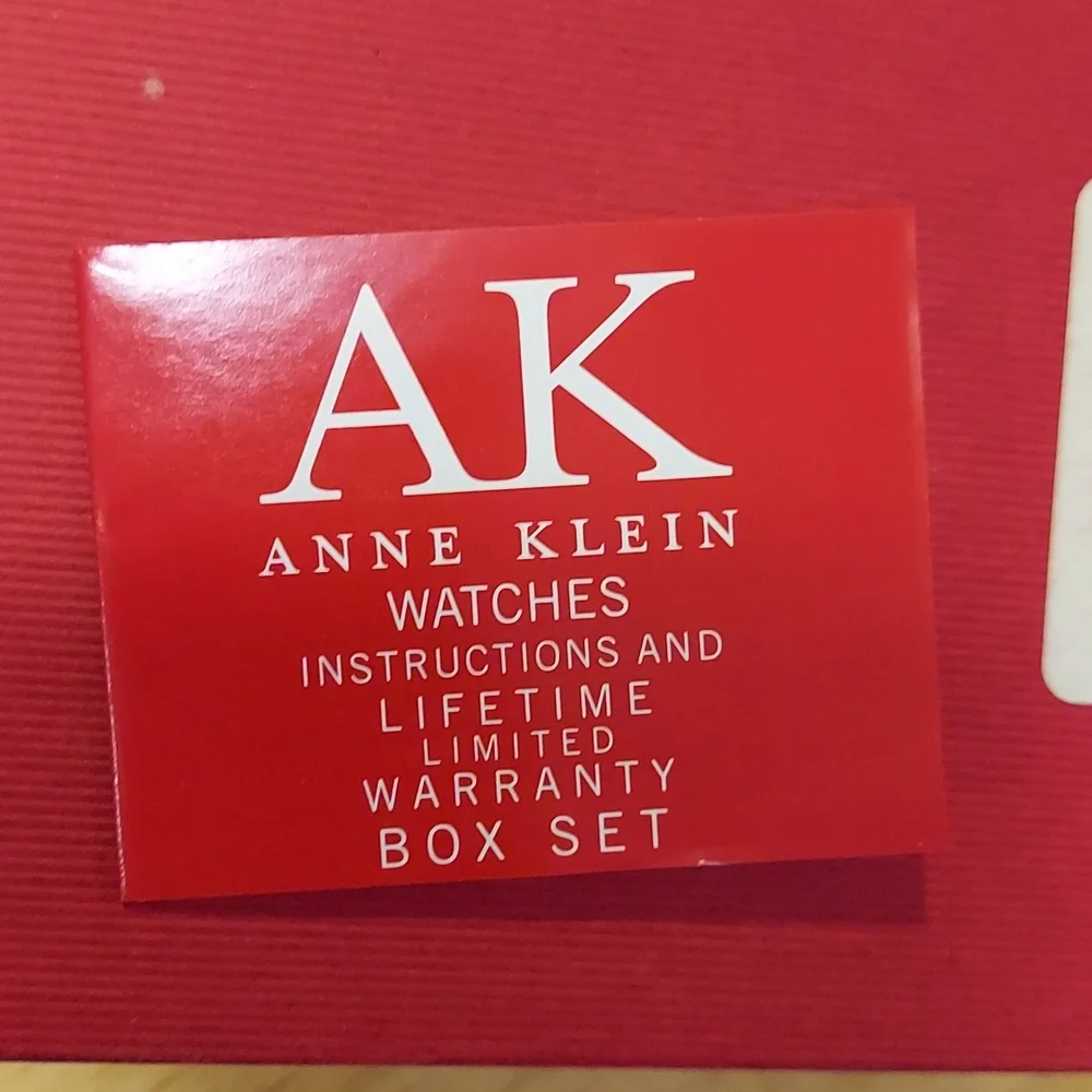 Anne Klein warranty wristbands