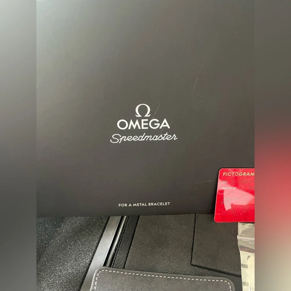 Omega unused speedmaster