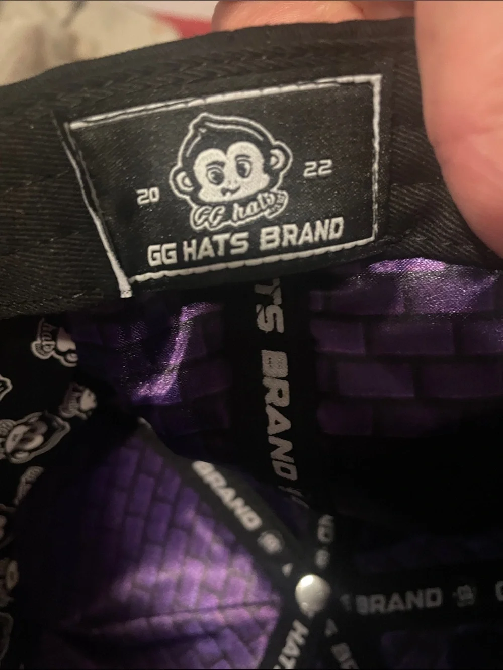 GG Hat Brand classic black