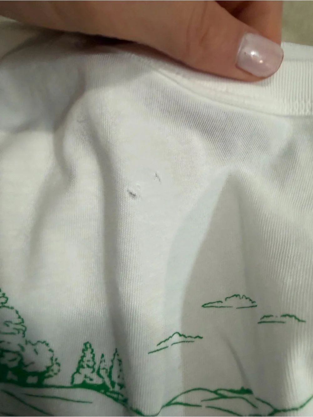 J. Crew small hole