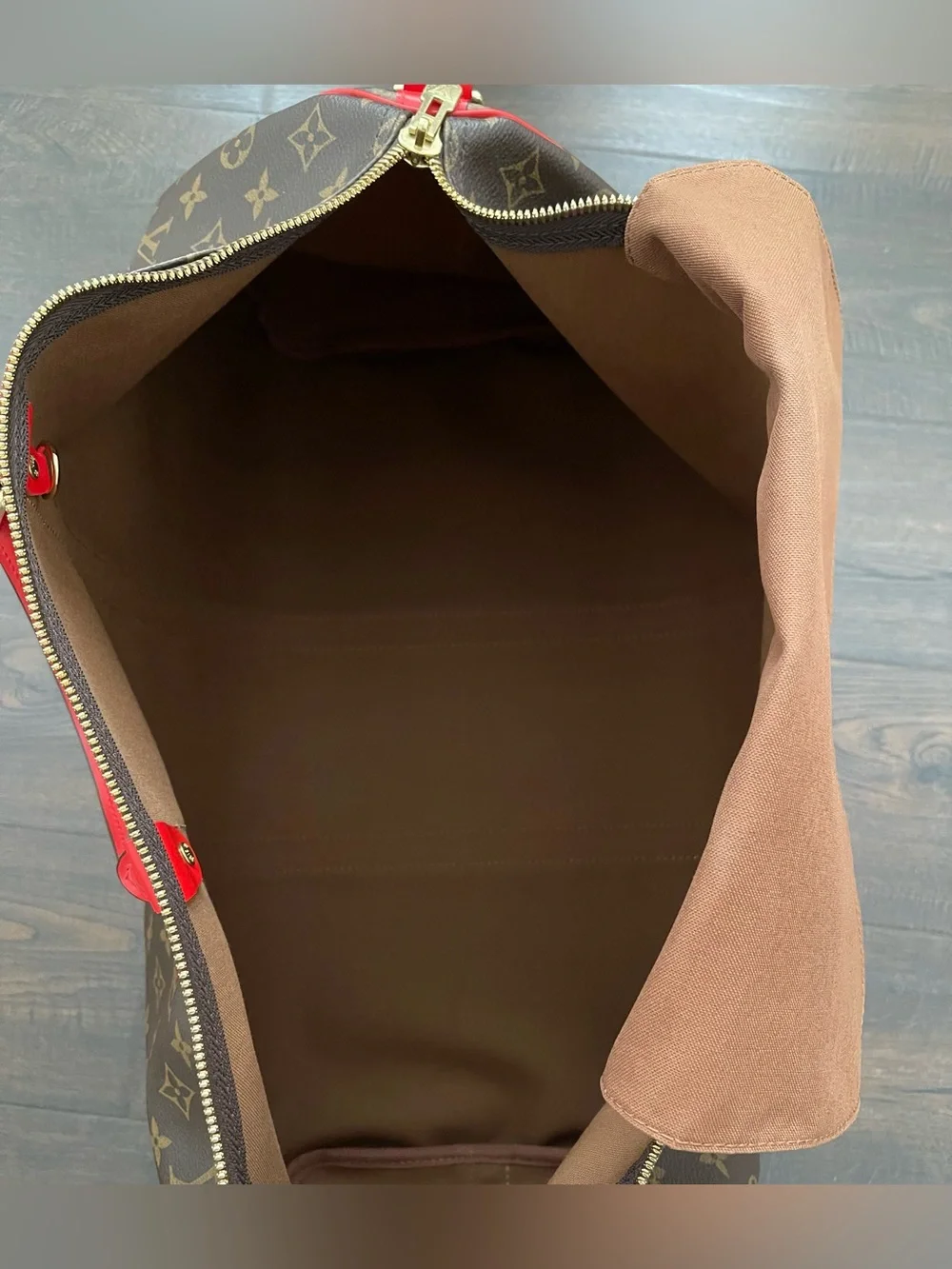 Louis Vuitton rare red