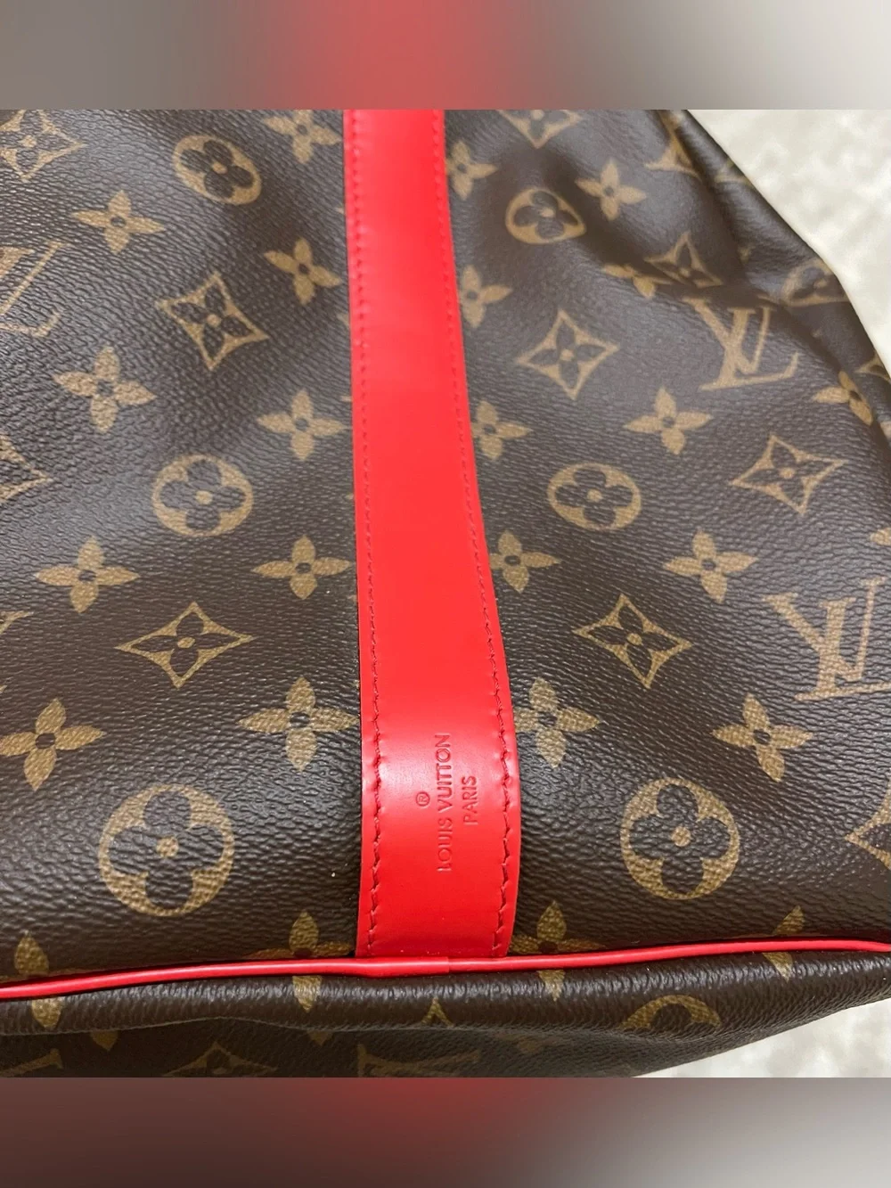 Louis Vuitton rare red