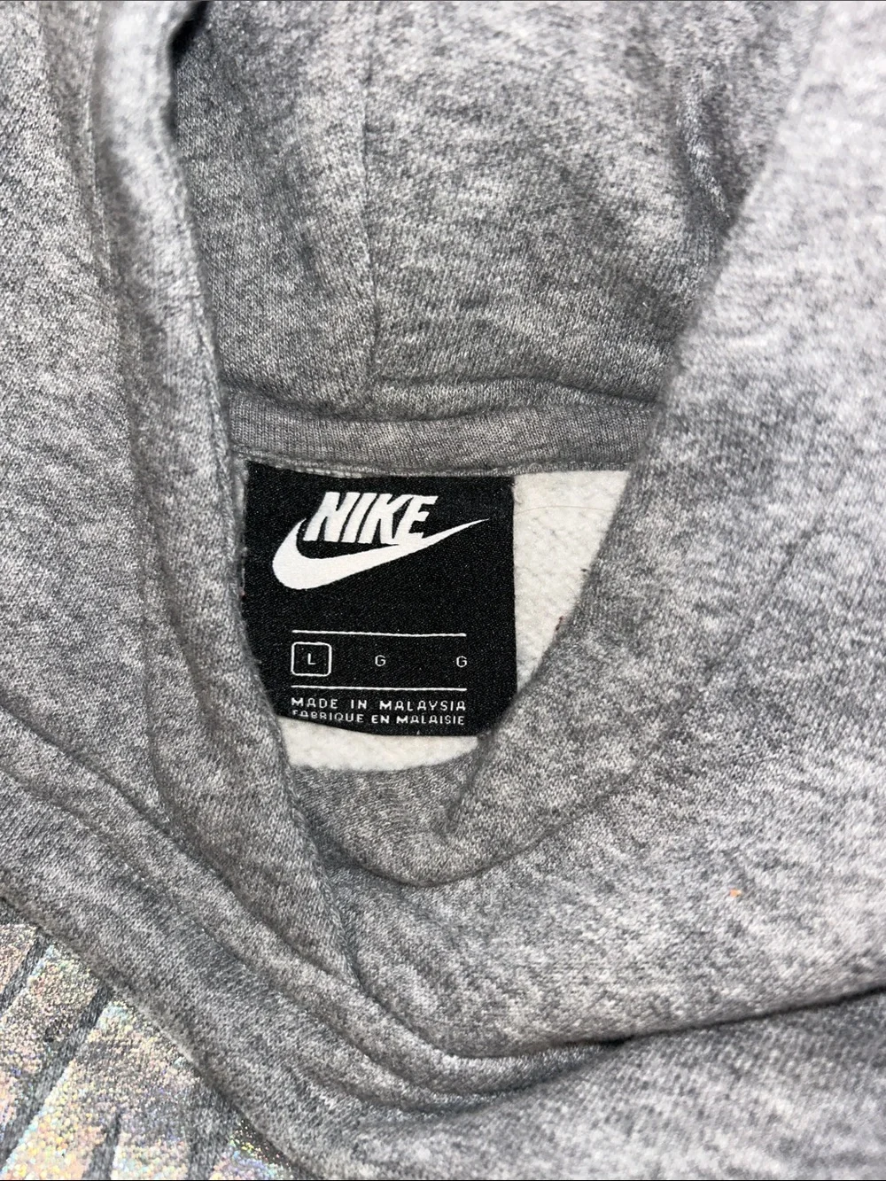 Nike staple gray sleeves