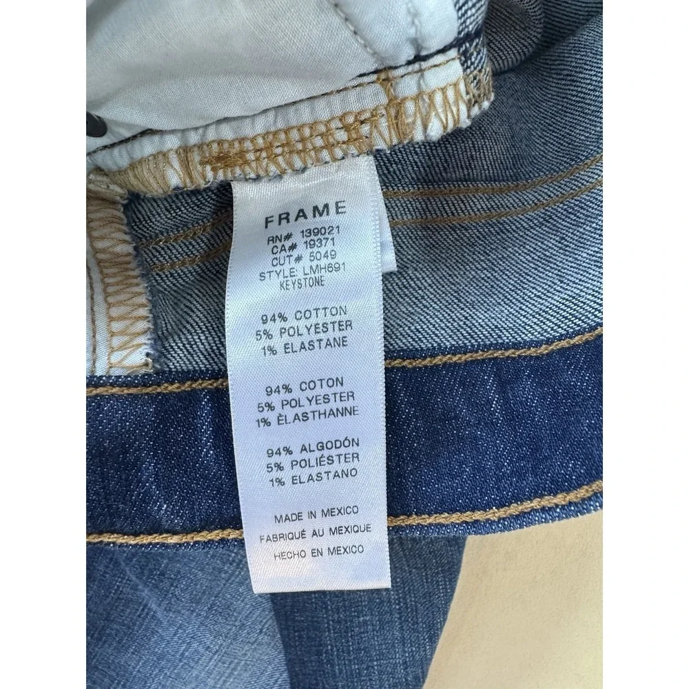 Frame Denim making them straight