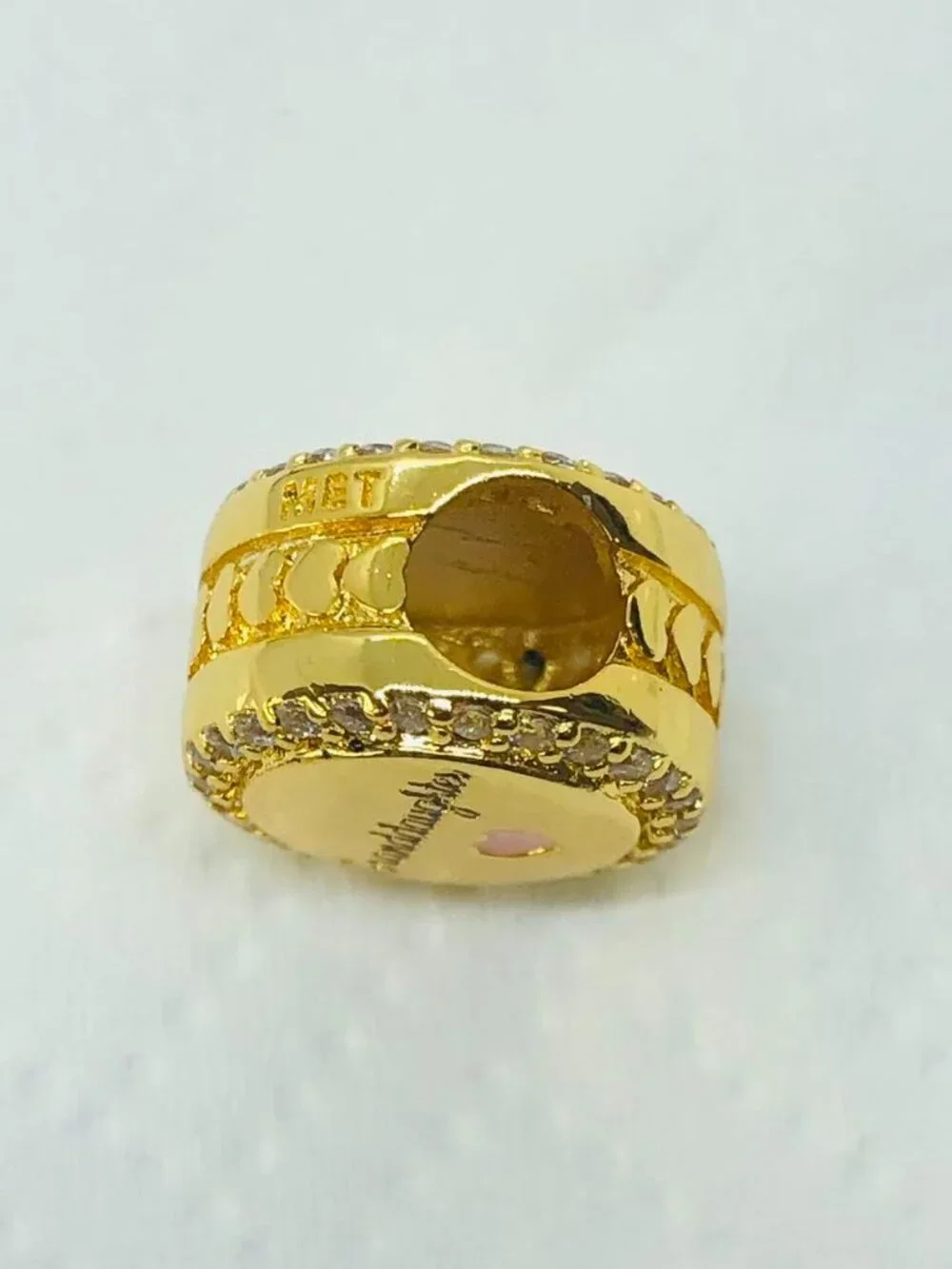 ✨ ✨Pandora Love Granddaughter Bead exclusive Charm Gold plating Travel