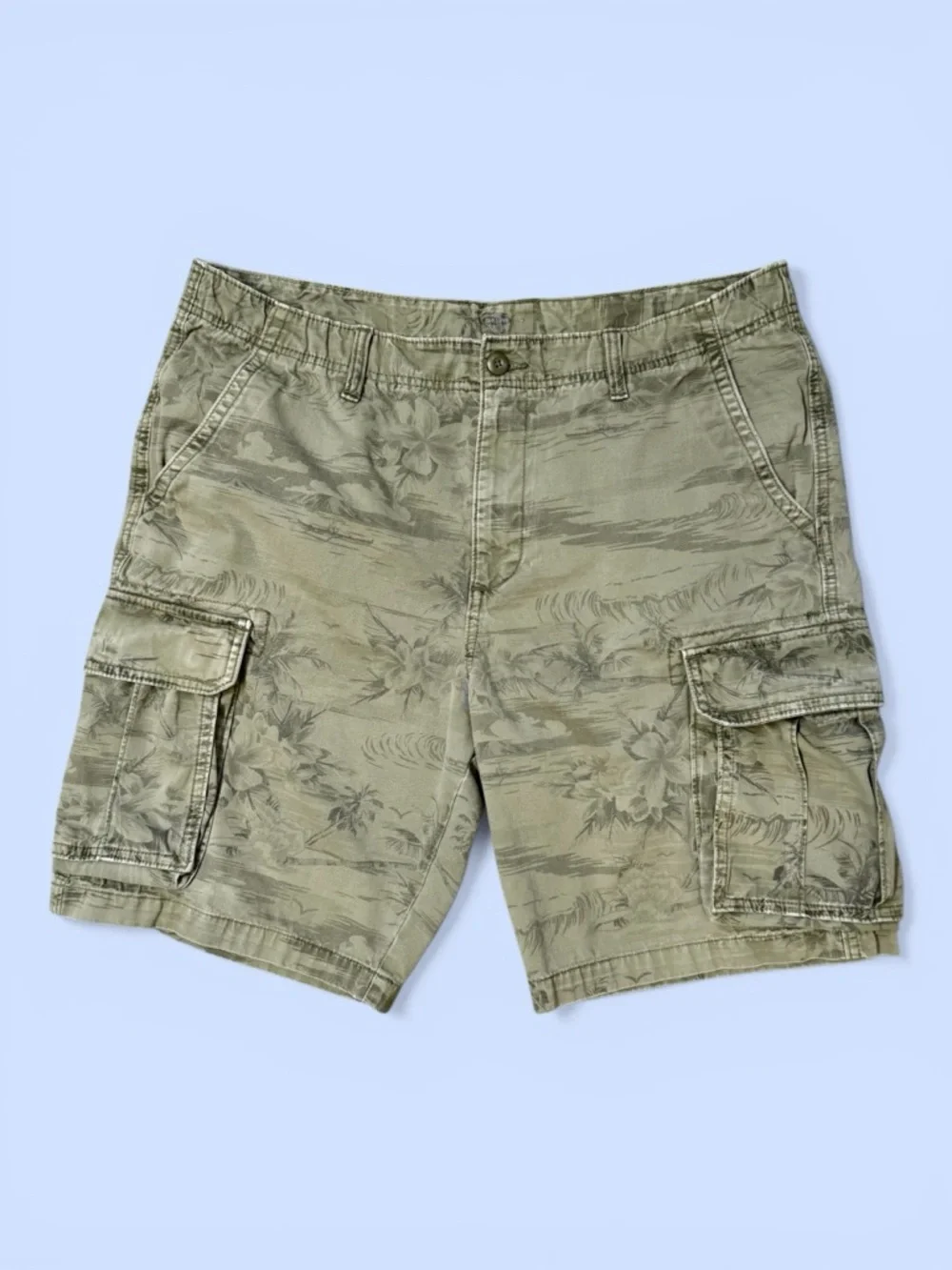 Men's Cargo Shorts Old Navy Sz 40 Tropical‎ Print