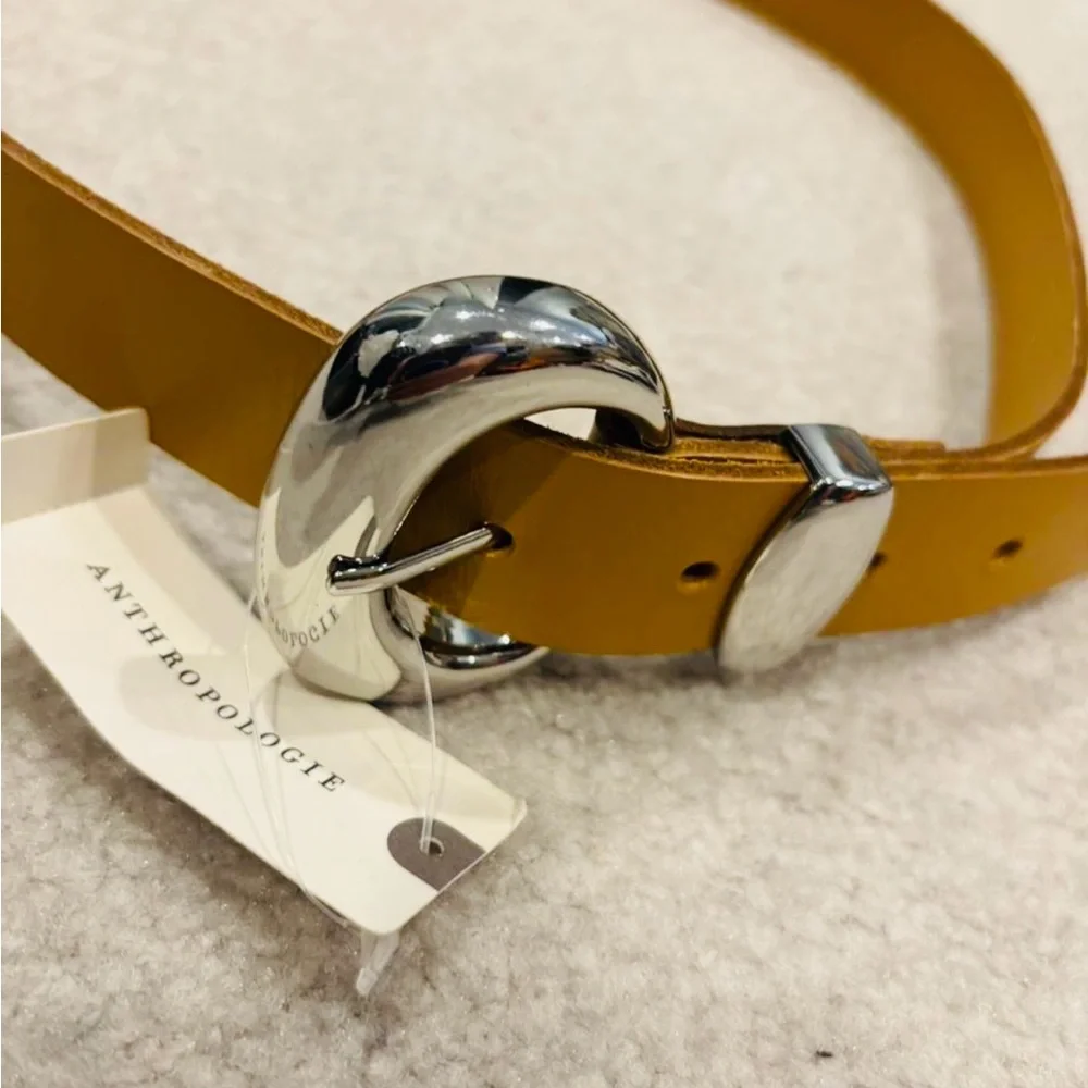 Anthropologie polished belt party