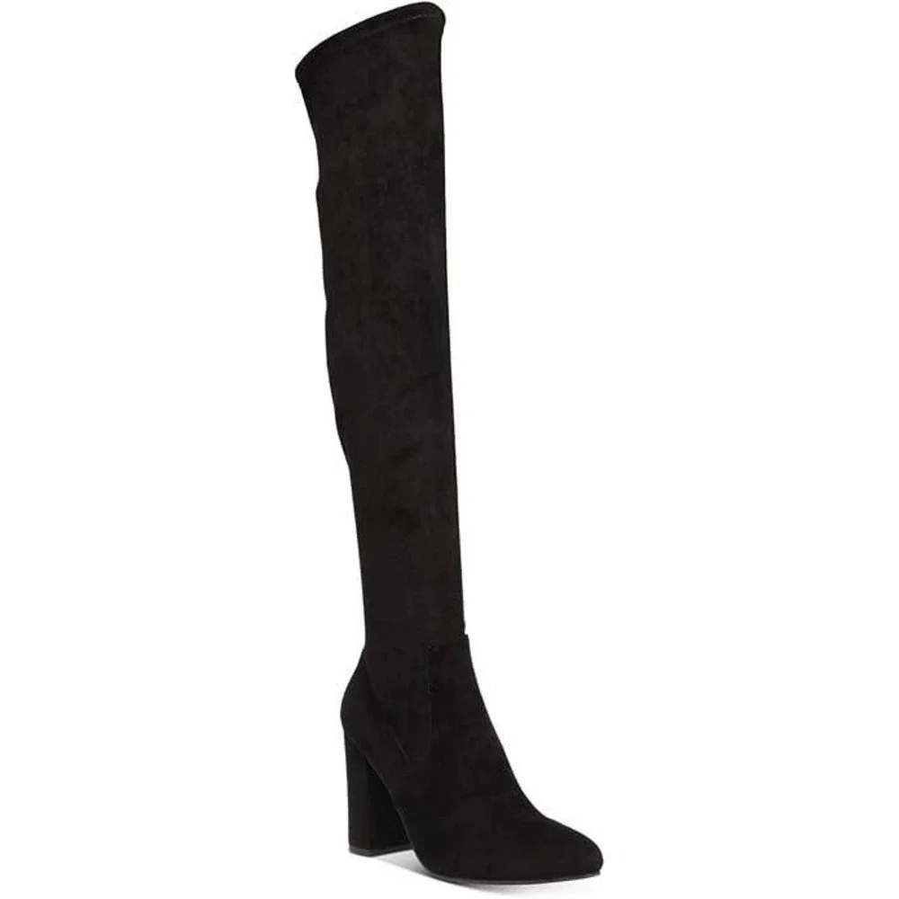 Wild Pair Bravyf Black Over-the-Knee‎ Boots Women's Size 11M New in Box
