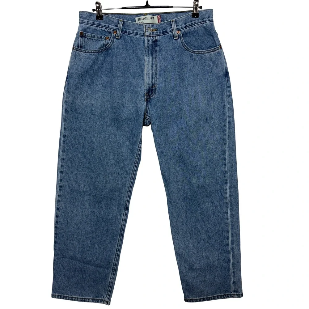 Vintage Levis 550 Jeans Mens Measures‎ 35X29 Tag 36x30 Blue Relaxed Fit